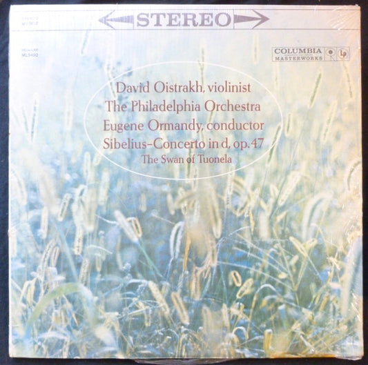 David Oistrakh* ‧ The Philadelphia Orchestra / Sibelius* : Concerto In D, Op. 47 ‧ The Swan Of Tuonela (LP, RE)