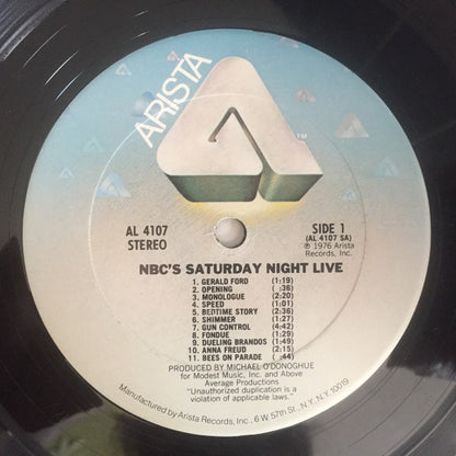 Various : NBC's Saturday Night Live (LP, Album, Club, RE, CRC)