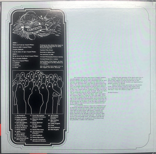 Argent : All Together Now (LP, Album, RP, Gat)