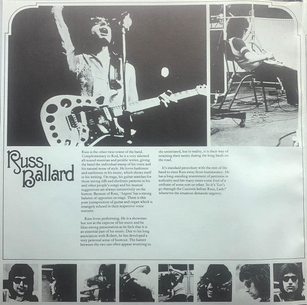 Argent : All Together Now (LP, Album, RP, Gat)