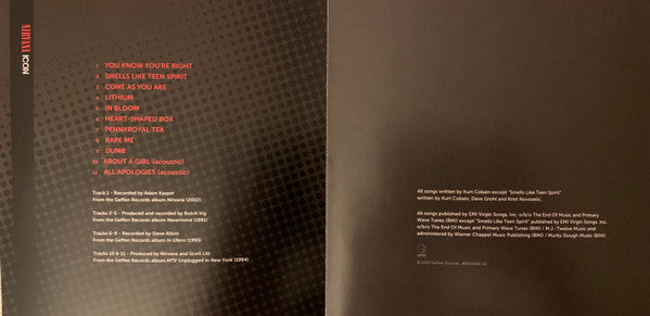 Nirvana : Icon (CD, Comp, RE, Tec)