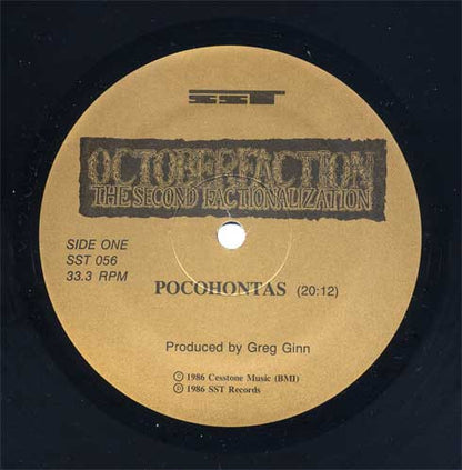 October Faction : The Second Factionalization (LP, Album)