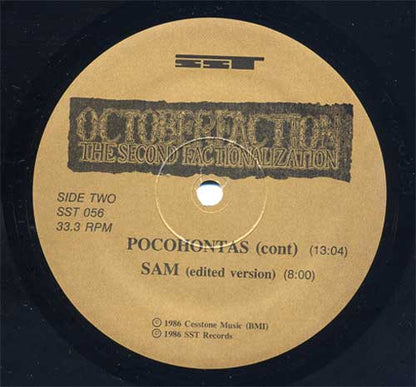 October Faction : The Second Factionalization (LP, Album)