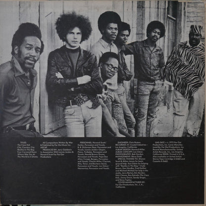 War : The World Is A Ghetto (LP, Album, All)
