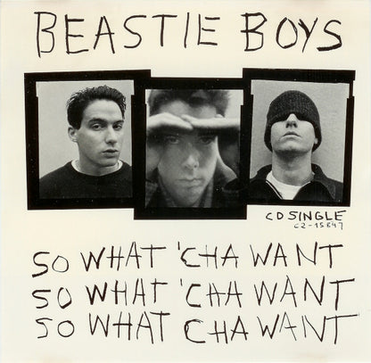 Beastie Boys : So What'cha Want (CD, Maxi)