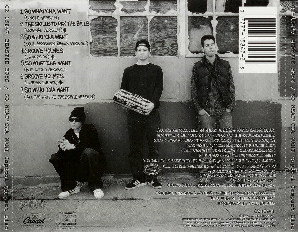 Beastie Boys : So What'cha Want (CD, Maxi)