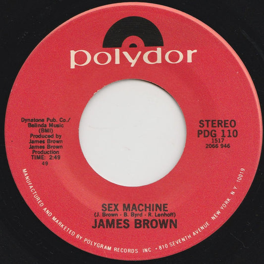 James Brown : Sex Machine / My Thang (7", RE, Spe)