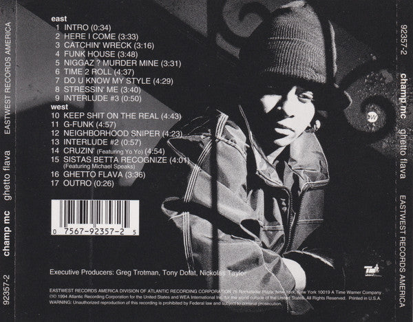 Champ MC : Ghetto Flava (CD, Album)