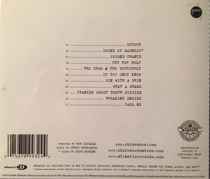 Shinedown : The Sound Of Madness (CD, Album, Enh, Son)