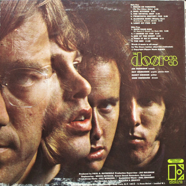 The Doors : The Doors (LP, Album, RE)