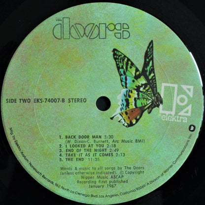 The Doors : The Doors (LP, Album, RE)