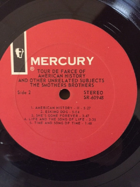 The Smothers Brothers* : Tour De Farce:  American History And Other Unrelated Subjects (LP)