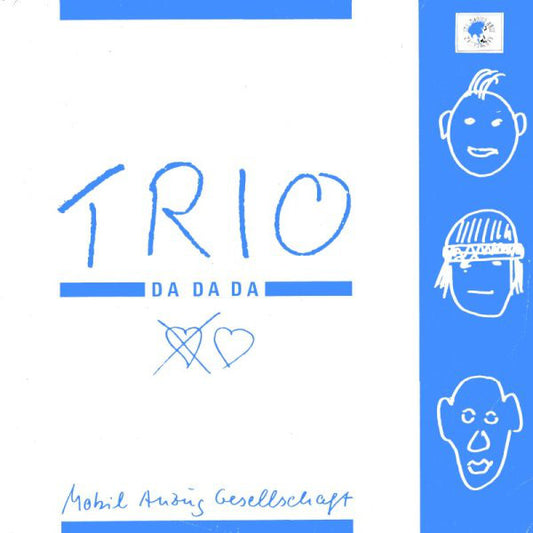 Trio : Da Da Da (12", Blu)