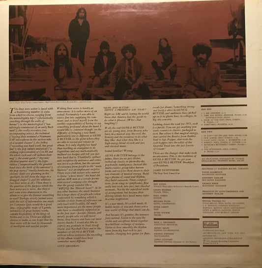 Guns & Butter : Guns & Butter (LP, Album, SP )