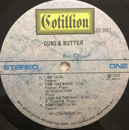 Guns & Butter : Guns & Butter (LP, Album, SP )