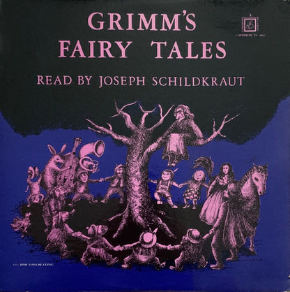Joseph Schildkraut, Gebrüder Grimm : Grimm's Fairy Tales Read By Joseph Schildkraut (LP, Album)