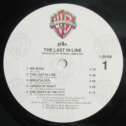 Dio (2) : The Last In Line (LP, Album, Spe)