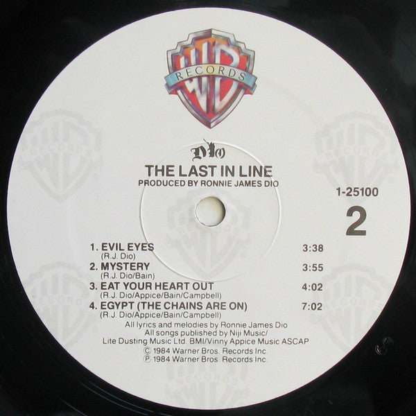 Dio (2) : The Last In Line (LP, Album, Spe)