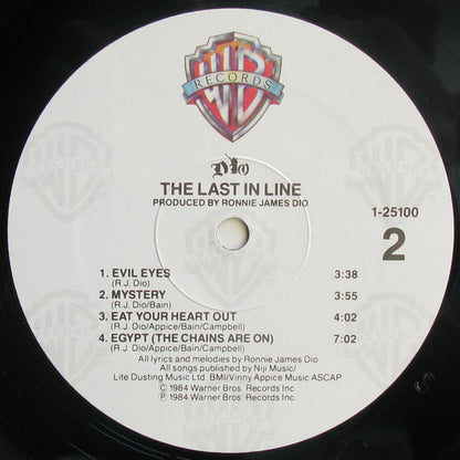 Dio (2) : The Last In Line (LP, Album, Spe)