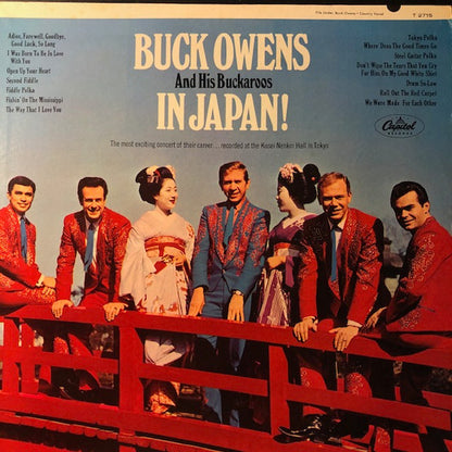 Buck Owens And His Buckaroos : Buck Owens And His Buckaroos In Japan! (LP, Album, Mono, Scr)