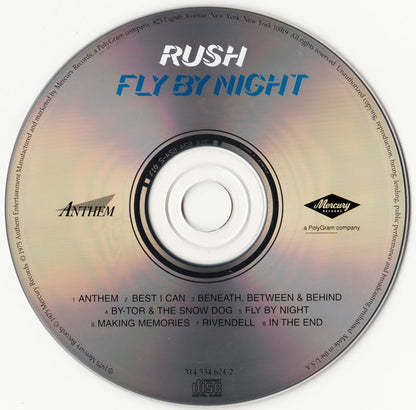 Rush : Fly By Night (CD, Album, RE, RM)