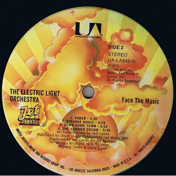 Electric Light Orchestra : Face The Music (LP, Album, RP)