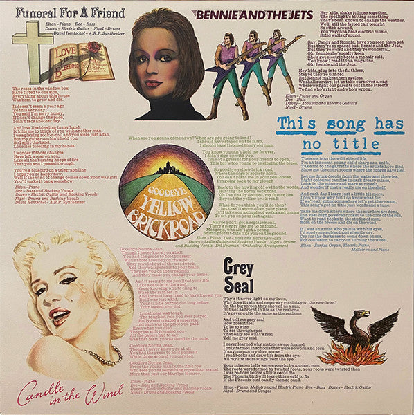 Elton John : Goodbye Yellow Brick Road (2xLP, Album, RE, RM, Tri)