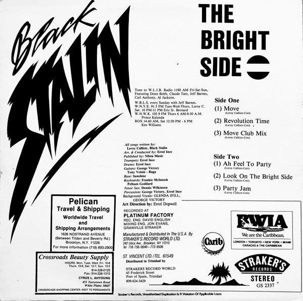 Black Stalin : The Bright Side (LP, Album)
