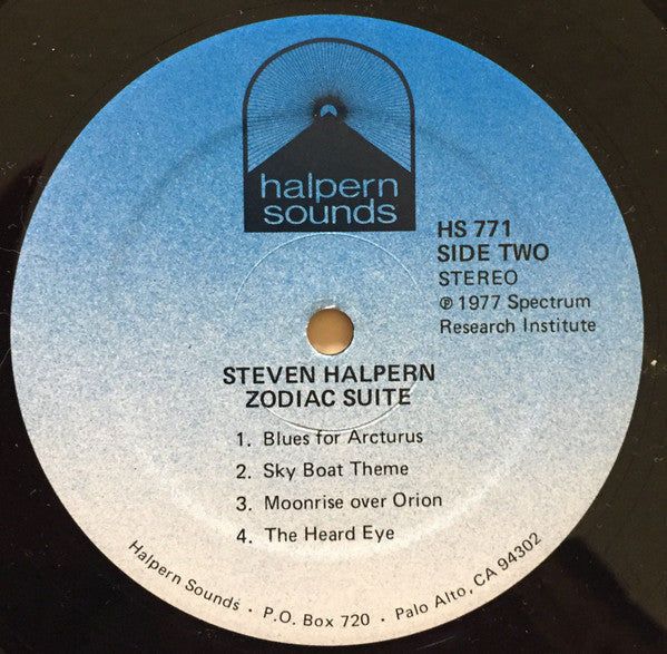 Steven Halpern : Zodiac Suite (LP, Album)