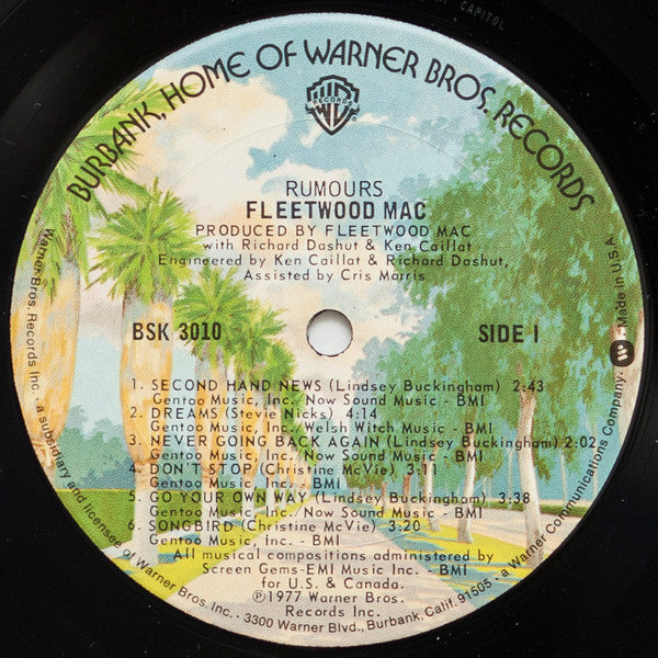 Fleetwood Mac : Rumours (LP, Album, Pit)