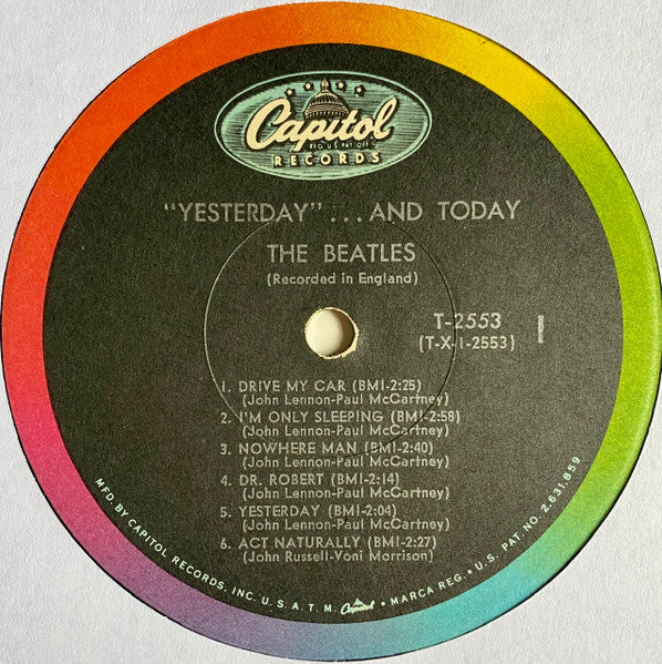 The Beatles : Yesterday And Today (LP, Album, Comp, Mono, 2nd)