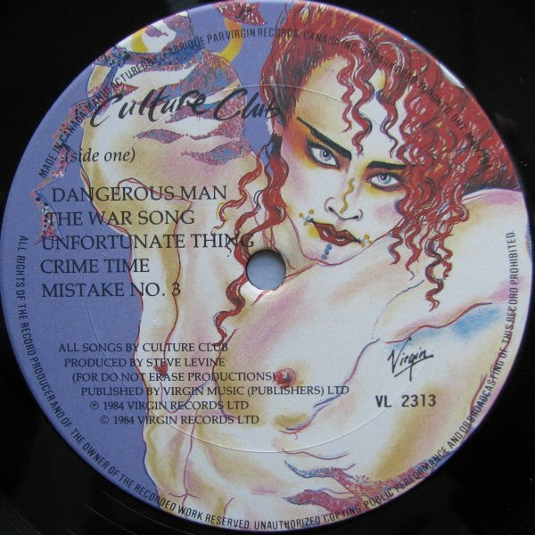 Culture Club : Waking Up With The House On Fire (LP, Album)