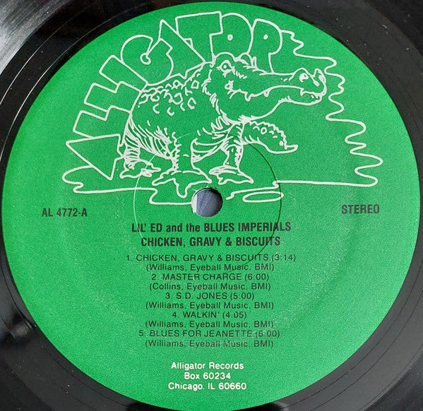 Lil' Ed And The Blues Imperials : Chicken, Gravy & Biscuits (LP, Album)