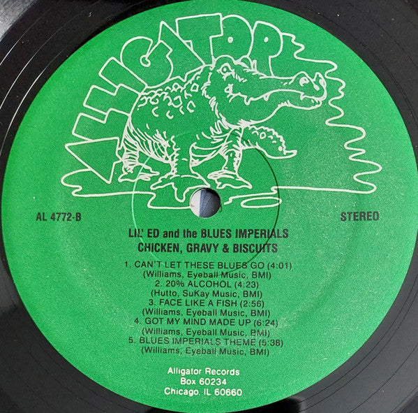 Lil' Ed And The Blues Imperials : Chicken, Gravy & Biscuits (LP, Album)