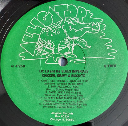 Lil' Ed And The Blues Imperials : Chicken, Gravy & Biscuits (LP, Album)