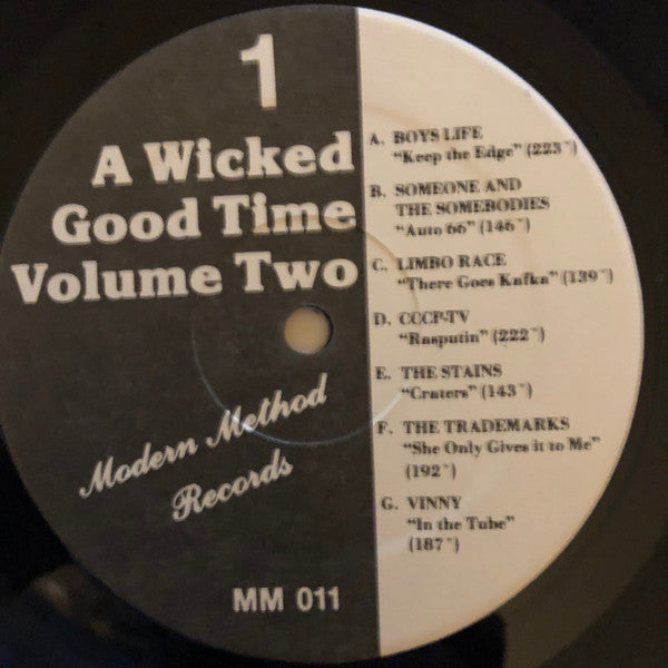 Various : A Wicked Good Time, Volume Two (LP, Comp)