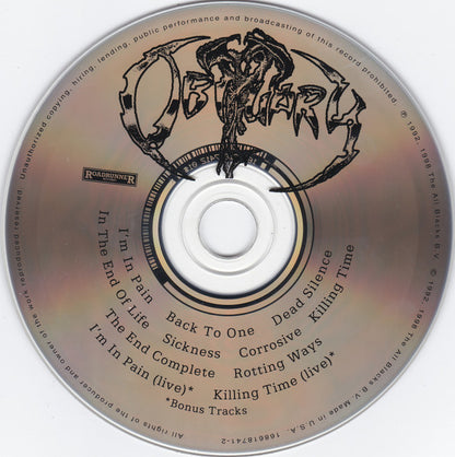 Obituary : The End Complete (CD, Album, RE, RM, RP)