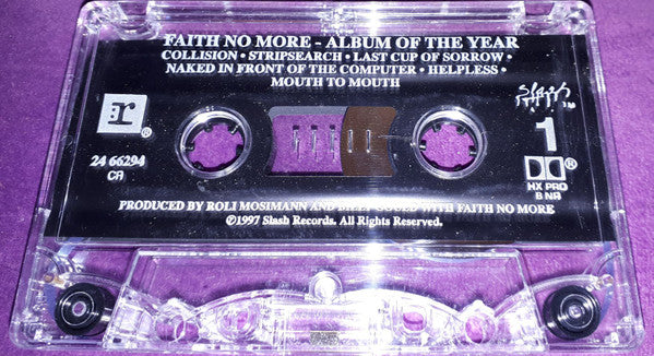 Faith No More : Album Of The Year (Cass, Album)