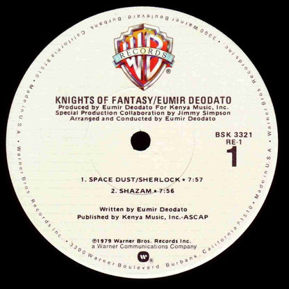 Eumir Deodato : Knights Of Fantasy (LP, Album, Los)
