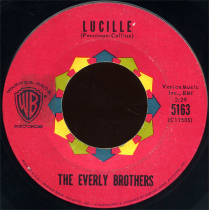The Everly Brothers* : Lucille / So Sad (To Watch Good Love Go Bad) (7", Single)