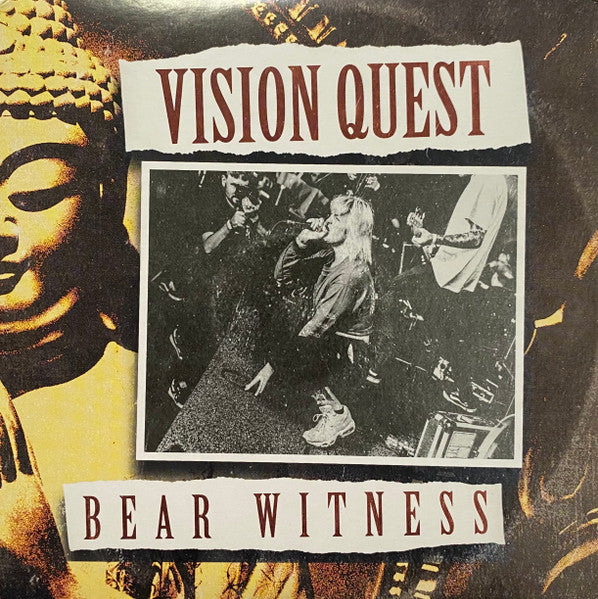 Vision Quest (4) : Bear Witness (7", EP, Ltd, Yel)