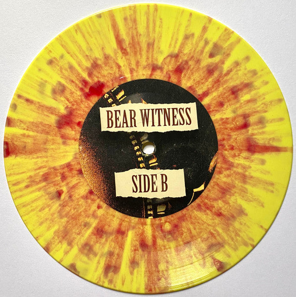 Vision Quest (4) : Bear Witness (7", EP, Ltd, Yel)