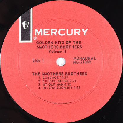 Smothers Brothers : Golden Hits Of The Smothers Brothers Vol. 2 (LP, Album, Mono, MP)