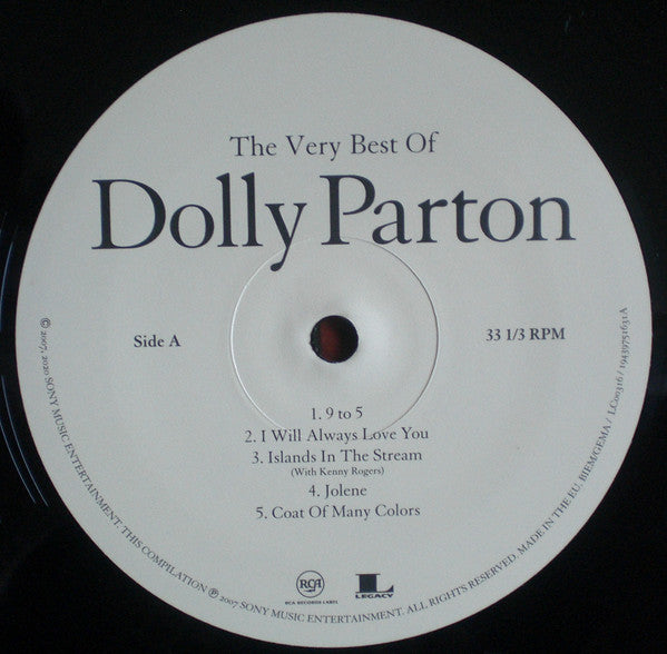 Dolly Parton : The Very Best Of Dolly Parton (2xLP, Comp)