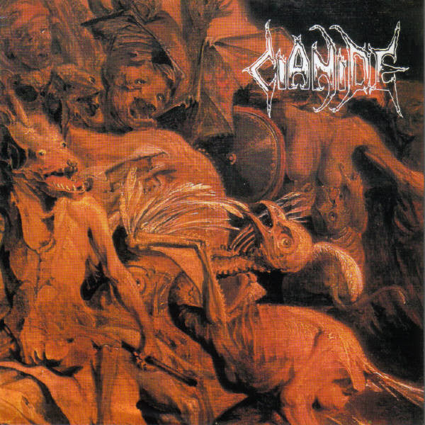 NunSlaughter / Cianide : Sickened By The Sight Of Christ / Cianide (7", EP, Ltd)
