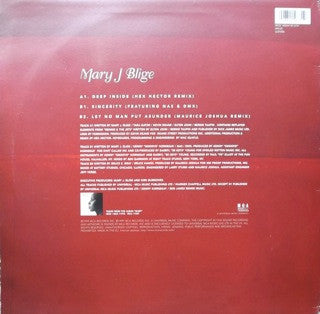 Mary J. Blige : Deep Inside (12")