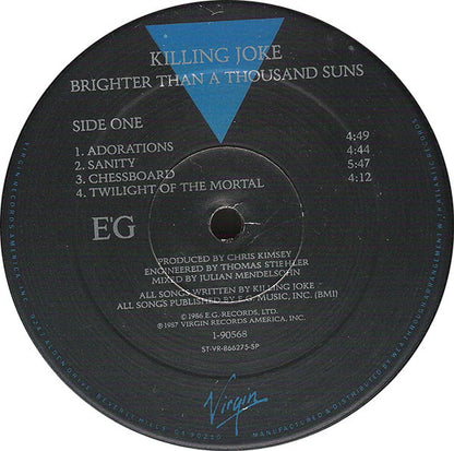 Killing Joke : Brighter Than A Thousand Suns (LP, Album, Spe)