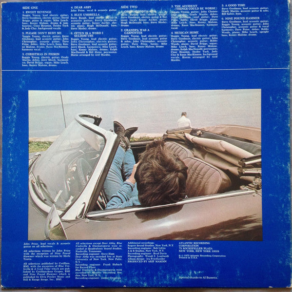 John Prine : Sweet Revenge (LP, Album, RI )