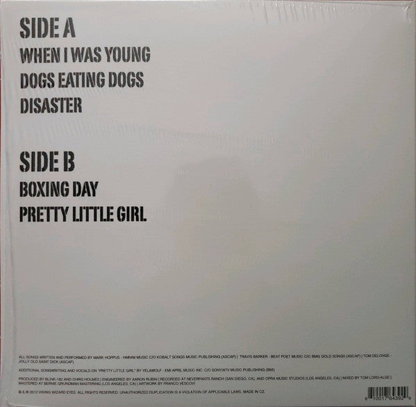 Blink-182 : Dogs Eating Dogs (10", EP, Ltd, Whi)