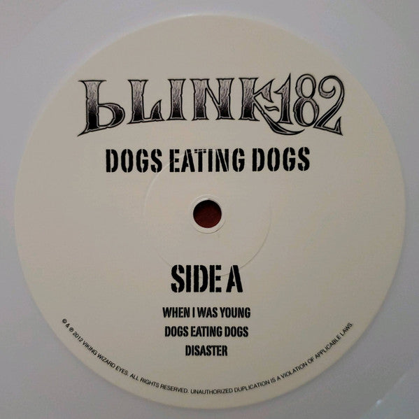 Blink-182 : Dogs Eating Dogs (10", EP, Ltd, Whi)